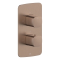KFA Armatura 5759-001-34 - Thermostatic shower valve for concealed installation MALAGA rose gold