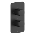KFA Armatura 5759-001-81 - MALAGA Thermostatic Shower Mixer for Concealed Installation, Black