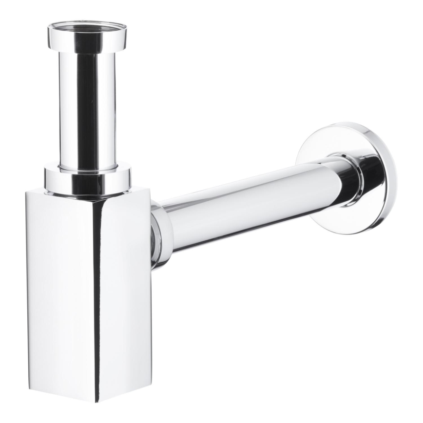 KFA Armatura 600-002-00 - Angular sink trap shiny chrome