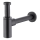 KFA Armatura 600-003-81 - Round basin trap brass/matte black