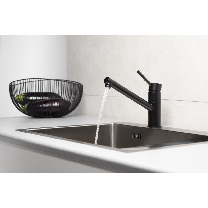 KFA Armatura 6533-915-81 - Sink tap ANDRA brass/matte black