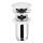 KFA Armatura 660-254-00 - Basin waste with overflow CLICK-CLACK d. 6,6 cm shiny chrome