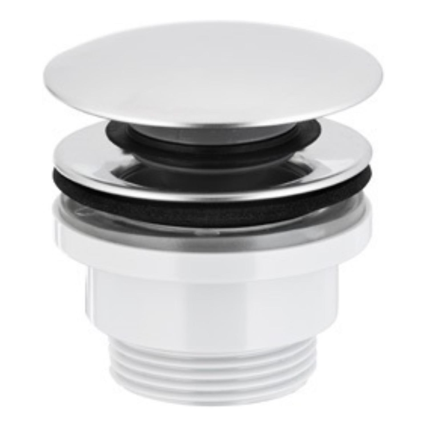KFA Armatura 660-310-00 - Basin waste CLICK-CLACK d. 6,6 cm shiny chrome