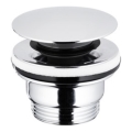 KFA Armatura 660-320-00 - Basin waste CLICK-CLACK d. 6,6 cm shiny chrome
