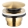 KFA Armatura 660-320-31 - Basin waste CLICK-CLACK d. 6,6 cm stainless steel/ground gold