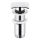 KFA Armatura 660-453-00 - Basin waste without overflow CLICK-CLACK 7x7 cm shiny chrome