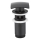 KFA Armatura 660-454-81 - Basin waste with overflow CLICK-CLACK 7x7 cm brass/matte black