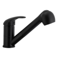 KFA Armatura 6613-110-81 - Sink tap with pull-out sprayer INDIRA brass/matte black