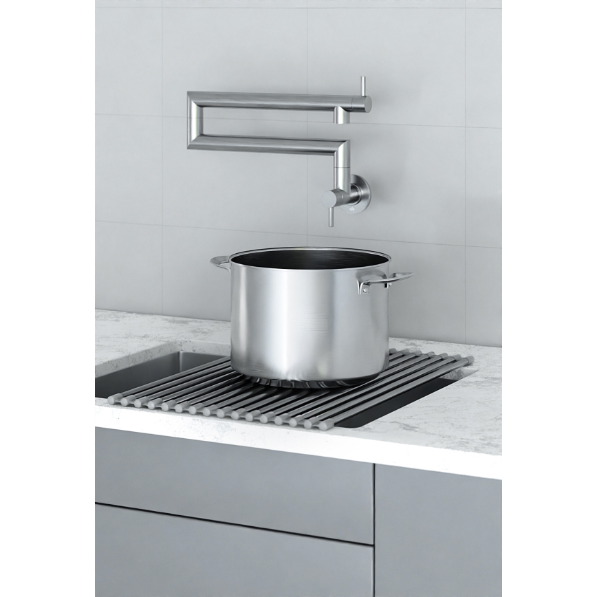 KFA Armatura 6623-030-22 - Kitchen tap with joint DUERO POT FILLER stainless steel
