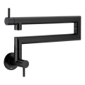 KFA Armatura 6623-030-81 - DUERO POT FILLER kitchen faucet with articulated arm, stainless steel/matte black