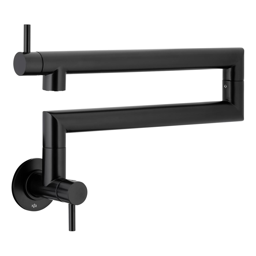 KFA Armatura 6623-030-81 - Kitchen tap with joint DUERO POT FILLER stainless steel/matte black