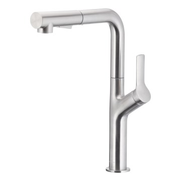 KFA Armatura 6623-220-22 - Sink tap with pull-out sprayer DUERO DESIGN stainless steel