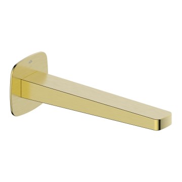 KFA Armatura 836-007-31 - MALAGA Spout for Concealed Installation, Brushed Gold