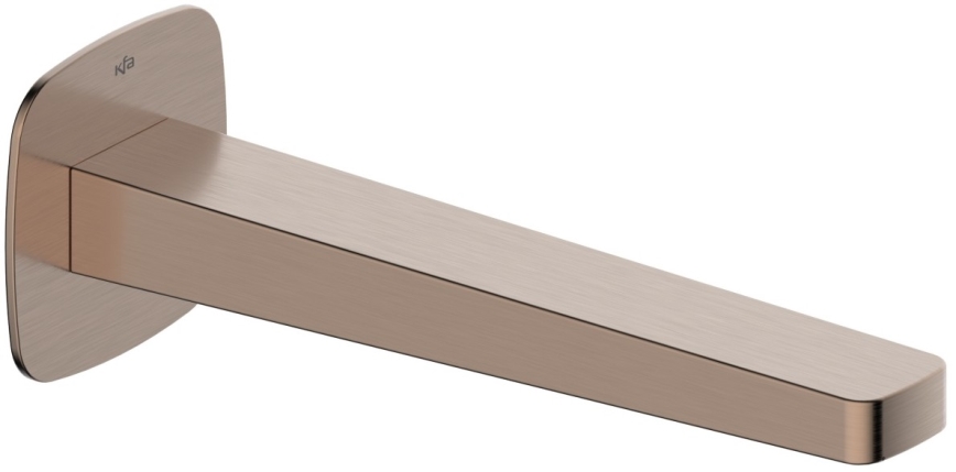 KFA Armatura 836-007-34 - MALAGA Outlet Spout for Concealed Installation, Rose Gold