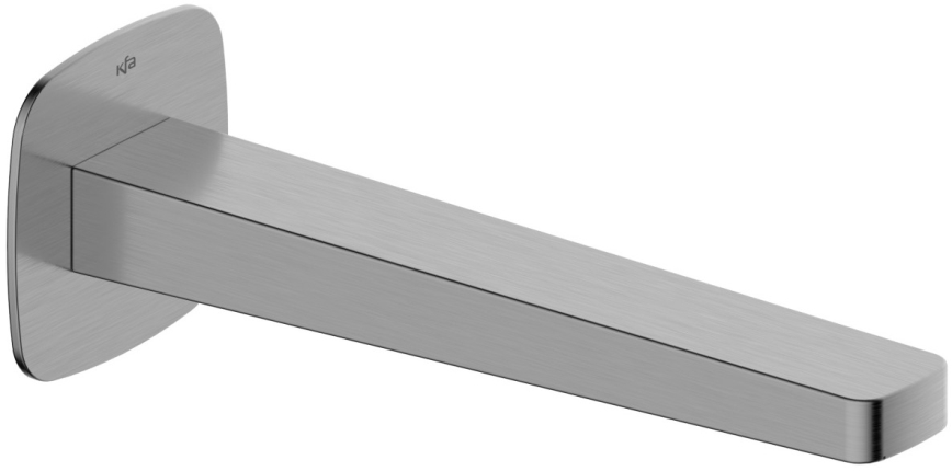 KFA Armatura 836-007-61 - MALAGA concealed installation spout, metallic grey