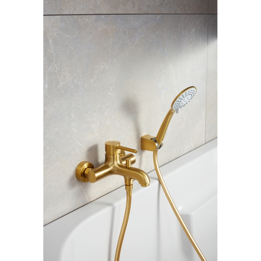 KFA Armatura 841-220-31 - Shower set MOZA ground gold