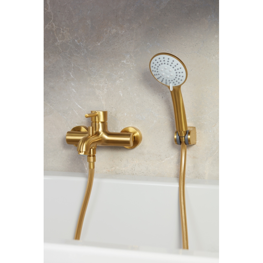 KFA Armatura 841-220-31 - Shower set MOZA ground gold