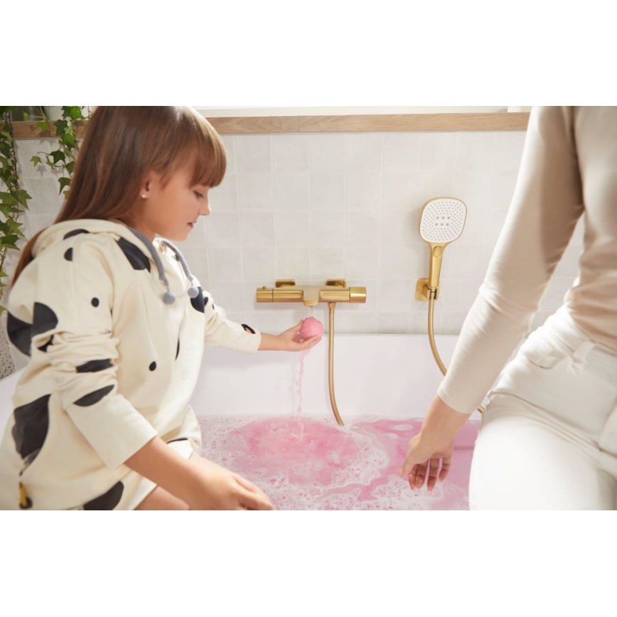 KFA Armatura 841-255-31 - MALAGA Brushed Gold Shower Set