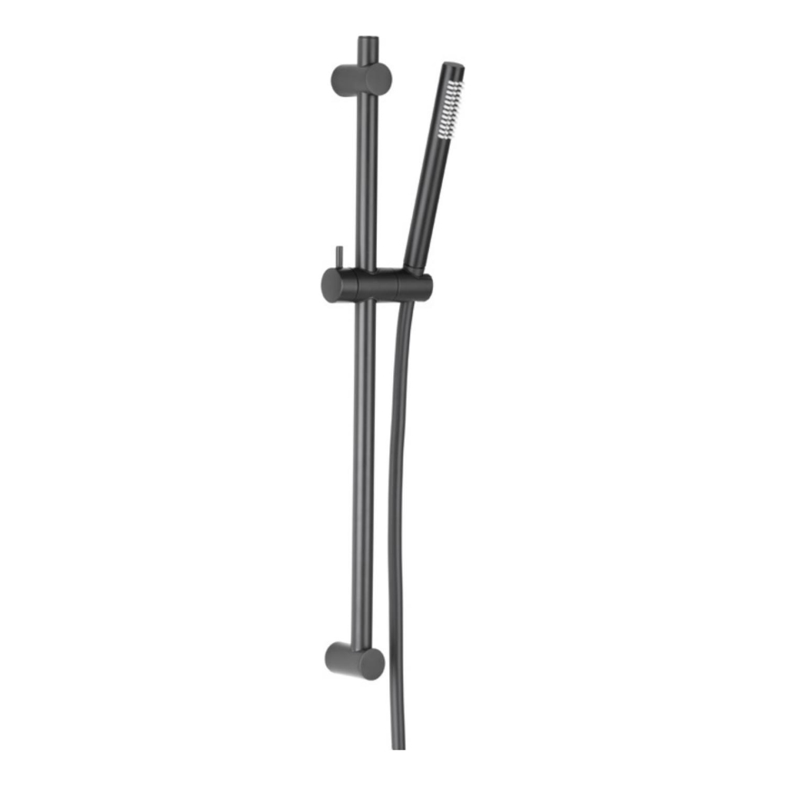 KFA Armatura 841-363-81 - Shower set MOZA stainless steel/matte black