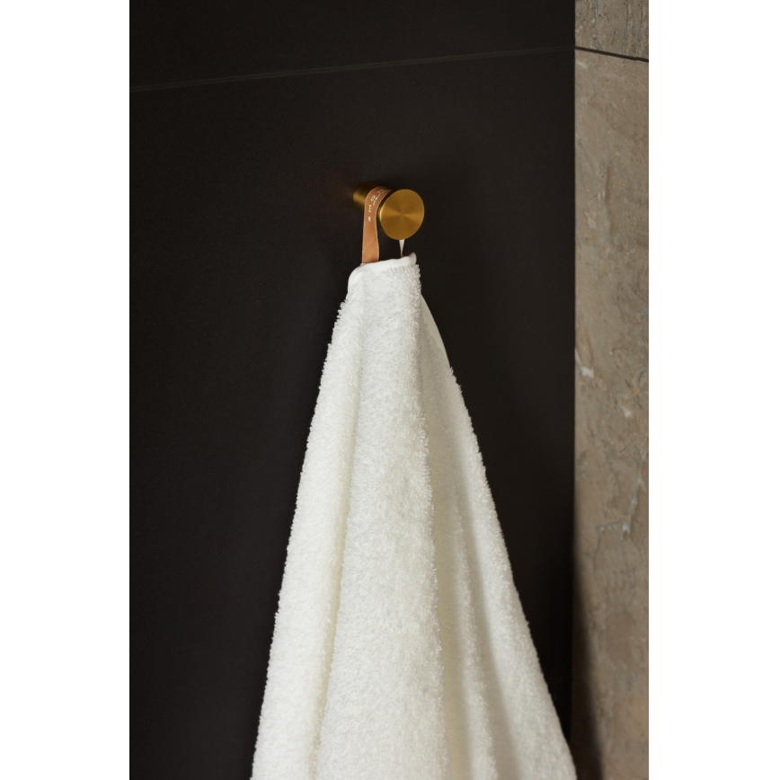 KFA Armatura 864-020-31 - Wall hook TOWEL stainless steel/ground gold