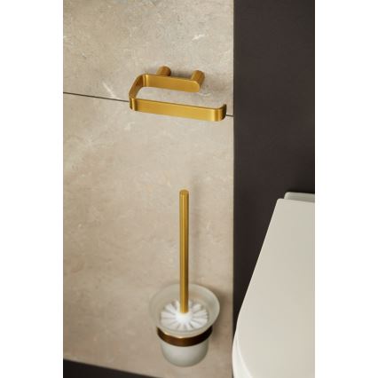 KFA Armatura 864-022-31 - Toilet paper holder stainless steel/ground gold