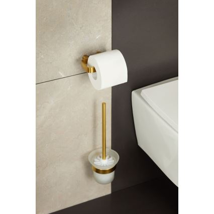 KFA Armatura 864-022-31 - Toilet paper holder stainless steel/ground gold
