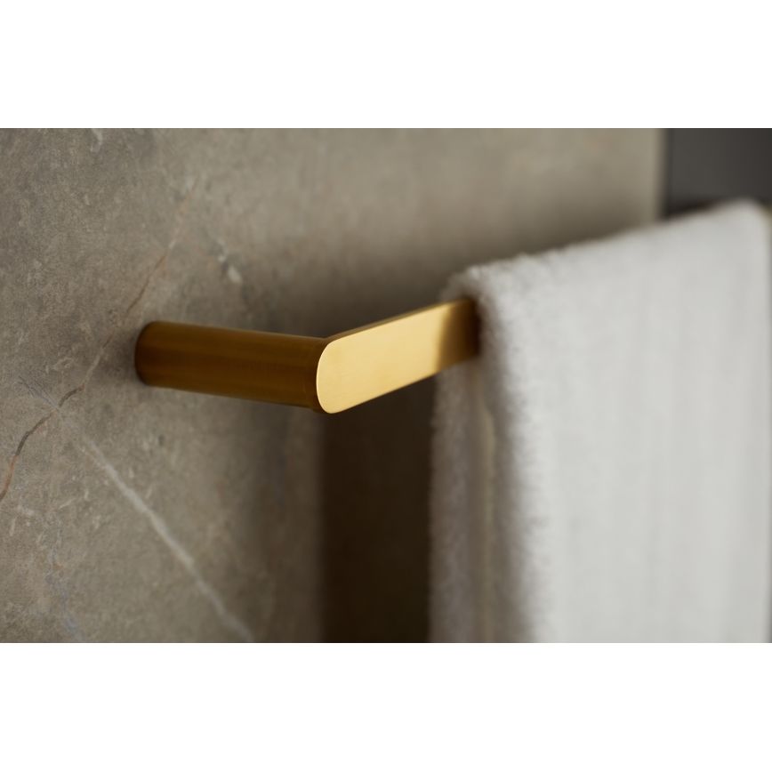 KFA Armatura 864-026-31 - Wall towel holder 47 cm stainless steel/ground gold