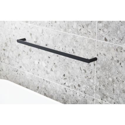 KFA Armatura 864-026-81 - Wall towel holder 47 cm stainless steel/matte black