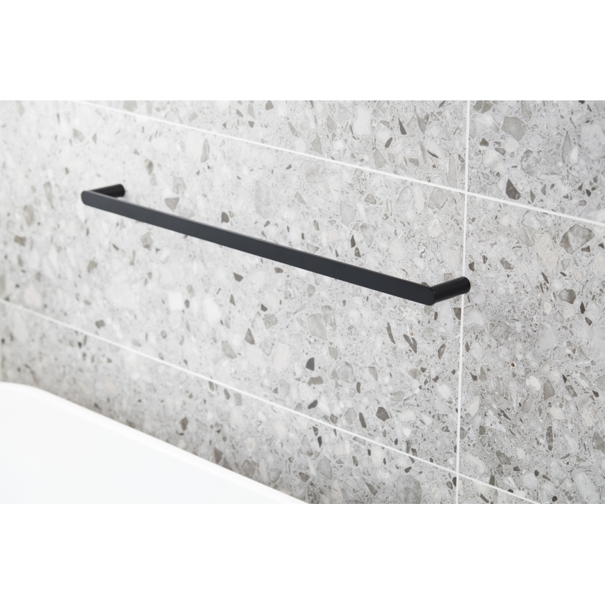 KFA Armatura 864-026-81 - Wall towel holder 47 cm stainless steel/matte black