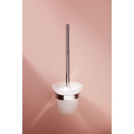 KFA Armatura 864-031-00 - Wall-mounted toilet brush shiny chrome