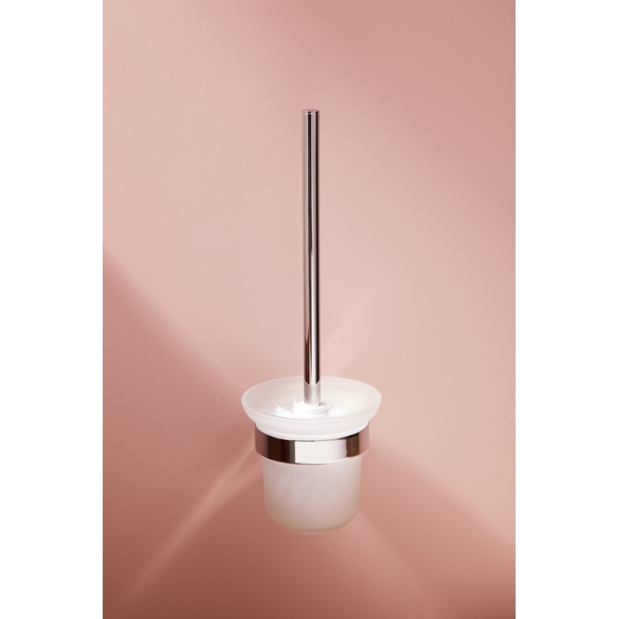 KFA Armatura 864-031-00 - Wall-mounted toilet brush shiny chrome