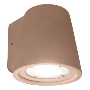 KIARA Wall Light 1x GU10/10W/230V, Brown