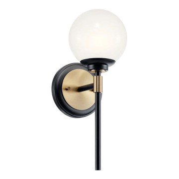 Kichler - BENNO LED Bathroom Wall Light 2x G9/3W/230V, Gold, IP44
