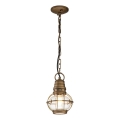 Kichler - BRIDGE POINT chain-mounted outdoor pendant 1xE27/60W/230V IP44 bronze