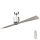 Kichler - Ceiling fan FERRON shiny chrome + remote control