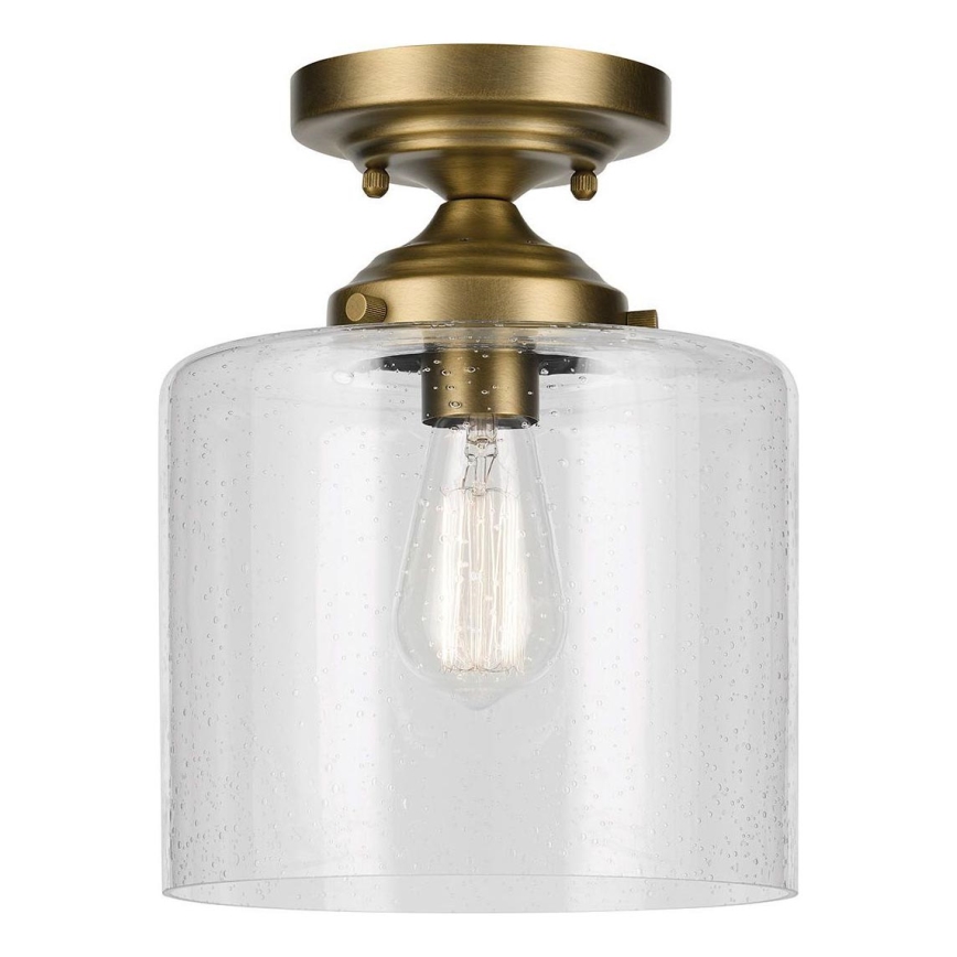 Kichler - Ceiling light WINSLOW 1xE27/60W/230V d. 21,6 cm brass