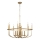 Kichler - Chain-hung chandelier. CAPITOL HILL 12xE14/40W/230V Gold finish