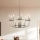 Kichler - Chain-hung Chandelier CAPITOL HILL 12xE14/40W/230V Matte Chrome
