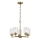 Kichler - Chandelier on a chain WINSLOW 5xE27/60W/230V d. 50,2 cm brass