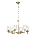 Kichler - Chandelier on a chain WINSLOW 6xE27/60W/230V d. 66 cm brass