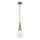 Kichler - Chandelier on a pole DEELA 1xE27/60W/230V d. 17,8 cm brass