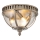 Kichler - HALLERON Outdoor Ceiling Light 3xE14/40W/230V IP44