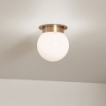 Kichler KL-ALBERS-F-G-CPZ - ALBERS ceiling light 1x E27/40W/230V Ø 20.3 cm Gold