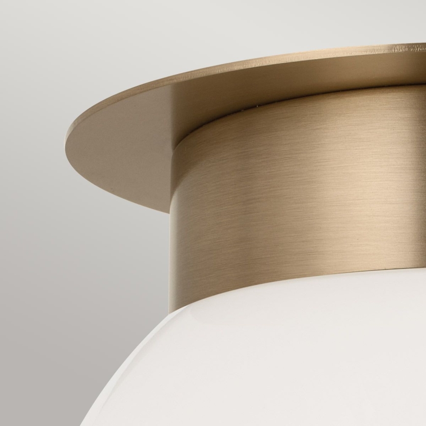 Kichler KL-ALBERS-F-G-CPZ - ALBERS ceiling light 1x E27/40W/230V Ø 20.3 cm Gold