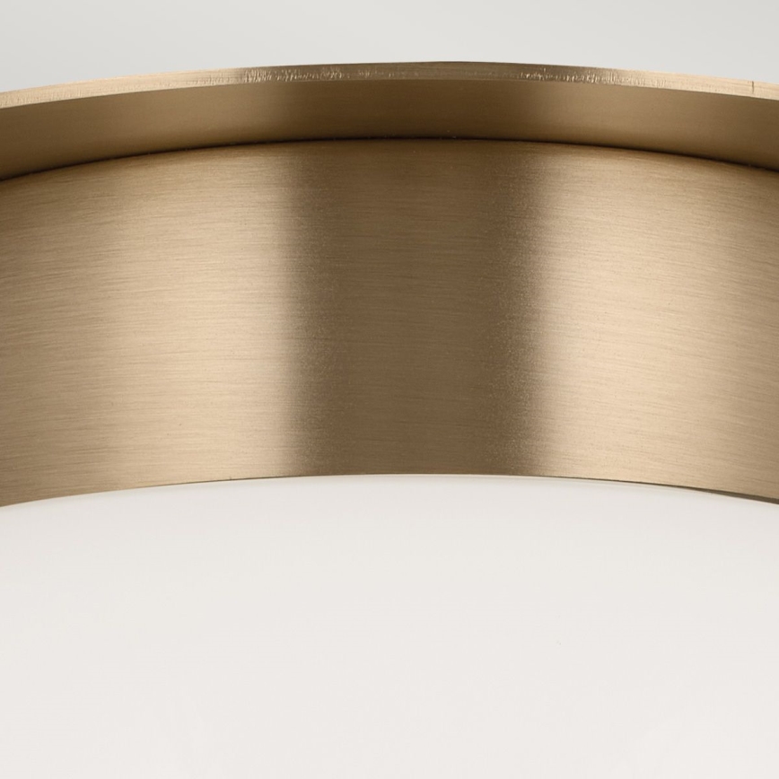 Kichler KL-ALBERS-F-G-CPZ - ALBERS ceiling light 1x E27/40W/230V Ø 20.3 cm Gold