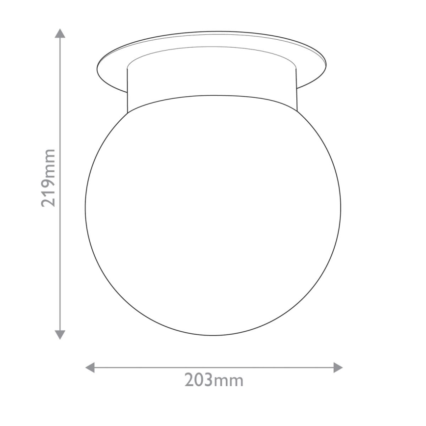 Kichler KL-ALBERS-F-G-CPZ - ALBERS ceiling light 1x E27/40W/230V Ø 20.3 cm Gold