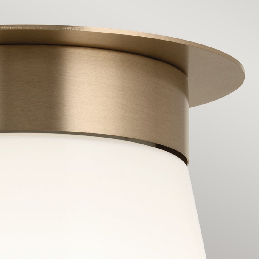 Kichler - Ceiling light ALBERS 1x E27/40W/230V Ø 21.6 cm bronze finish