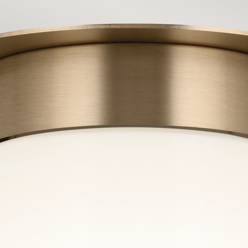 Kichler - Ceiling light ALBERS 1x E27/40W/230V Ø 21.6 cm bronze finish