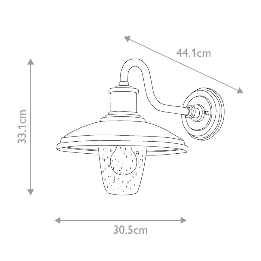 Kichler - Outdoor light ALLENBURY 1xE27/40W/230V IP44
