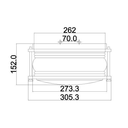 Kichler - ASHLANDBAY Outdoor Light 1xE27/60W/230V IP44 Bronze